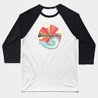 Soundgarden  Ocean Summer Baseball T-Shirt